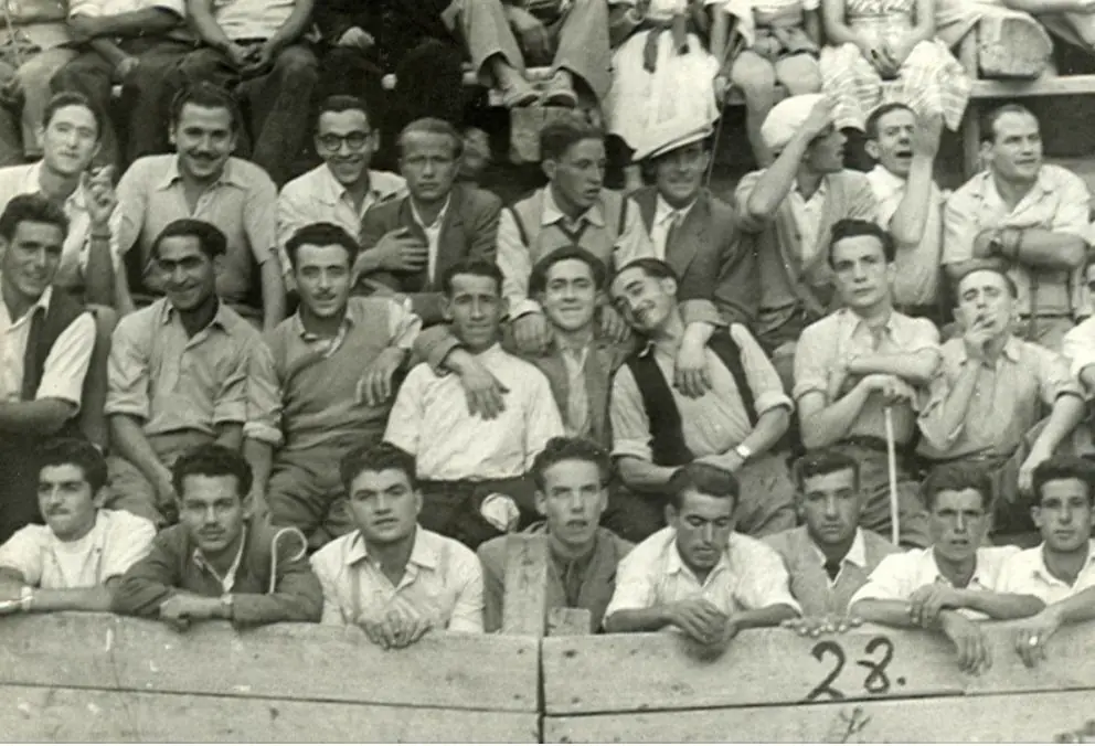 Foto antigua de los Toros en Sepúlveda